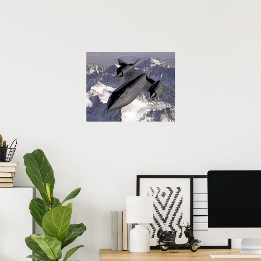 Poster Avion Supersonic (Bureau à domicile)