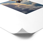 Poster Avion vintage (Coin)