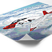 Poster Avions Bomber avion (Coin)