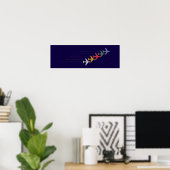 Poster avions colorés (Bureau à domicile)