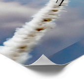 Poster Avions d'entraînement L-39 Albatros au-dessus du l (Coin)