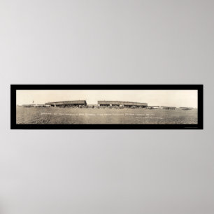 Poster Avions Houston, photo 1916 d'armée d'armée de TX