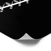 Poster Aviron Skeleton Row Boats Paddle Coxswain Hallowee (Coin)