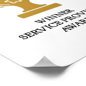 Poster Avis amusants sur la salle de bain (Coin)