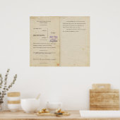 Poster Avis dans Brown / Conseil de l'éducation 1951pg 1 (Cuisine)