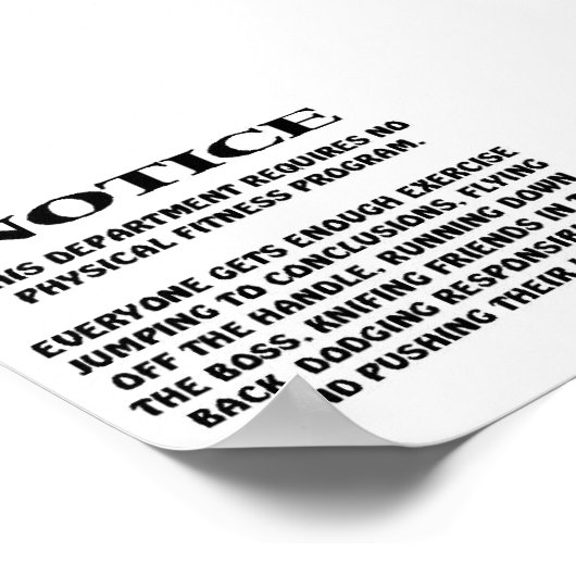 Poster Avis de poste (Coin)