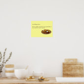 Poster Avis sur les allergies alimentaires (Cuisine)