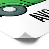 Poster Avo-car-do Blagues drôles de l'avocat (Coin)