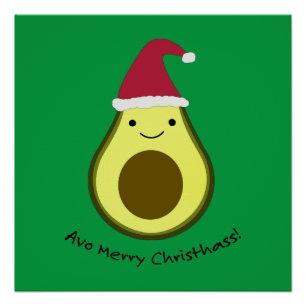 Poster Avo Merry Christhass Avocado