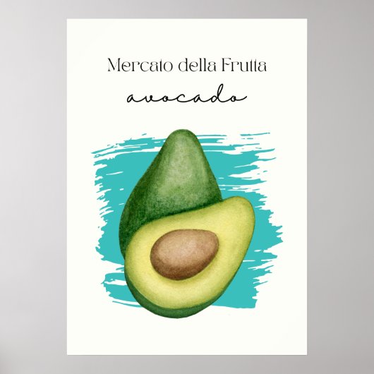 Poster Avocado (Devant)