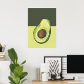 Poster Avocado (Bureau à domicile)
