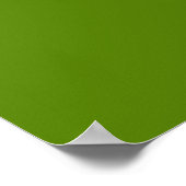 Poster Avocado (couleur solide) (Coin)