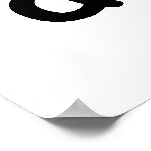 Poster Avocado, j'adore Avocado (Coin)