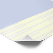 Poster Avocado Tree Blush Muet géométrique (Coin)