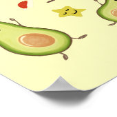 Poster Avocados & Christmas (Coin)