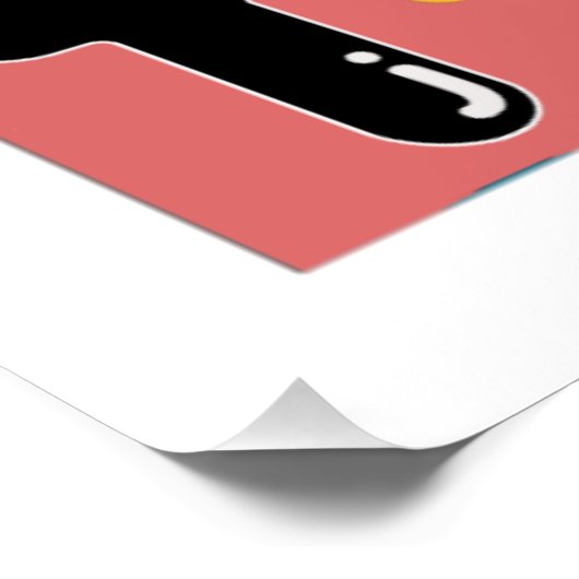 Poster Avocat (Coin)