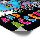 Poster Avocat Acceptation Train Puzzle Cool Autisme Aware (Coin)