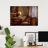 Poster Avocat - Bureau d'un avocat (Bureau à domicile)