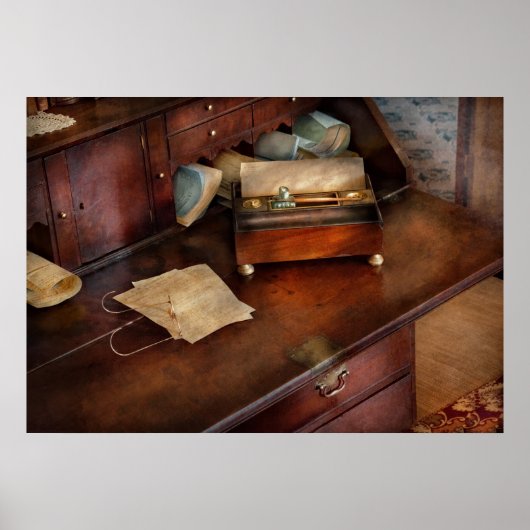 Poster Avocat - Documents importants (Devant)