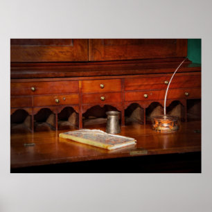 Poster Avocat - La loi écrite