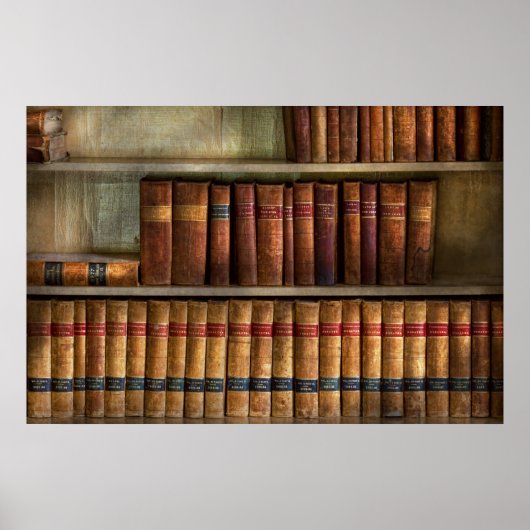 Poster Avocat - Livres - Livres de droit (Devant)