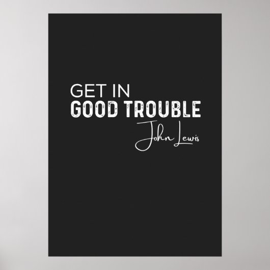 Poster avoir de bons ennuis (Devant)