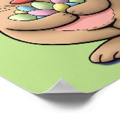 Poster avoir des oeufs ? mignon et drôle dessin animé de  (Coin)