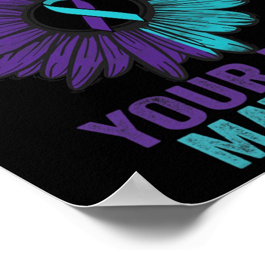 Poster Avoir le temps d'écouter la sensibilisation à la p (Coin)