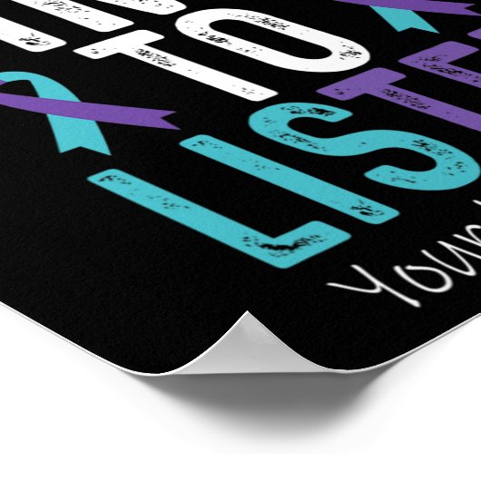 Poster Avoir le temps d'écouter - Sensibilisation à la pr (Coin)