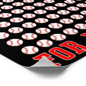 Poster Avoir Une Balle Pour 100 Jours D'École 100ème Base (Coin)