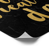 Poster Avoir une grande journée de cheveux or (Coin)