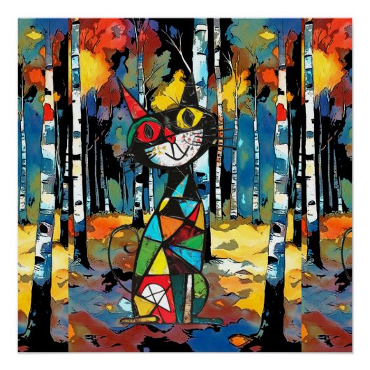 Poster Avoir Une Journée Abstraite Kinda (Devant)