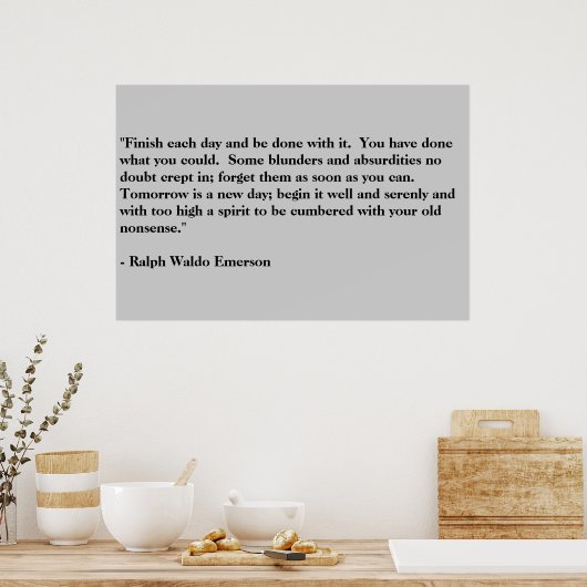 Poster Avoir une mauvaise journée ? (Cuisine)