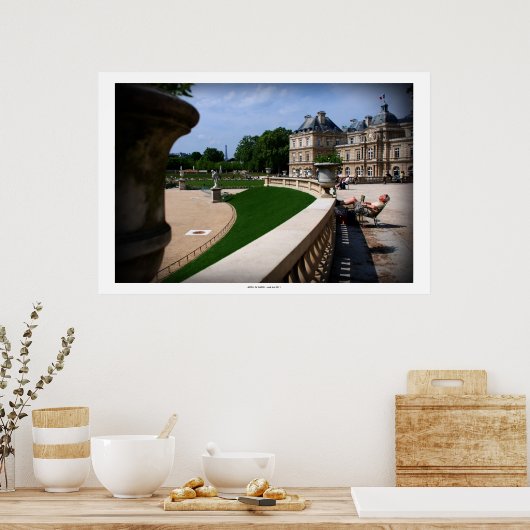 POSTER AVRIL À PARIS (Cuisine)