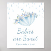 Poster Avril Douche Apporter Mai Fleurs Les bébés sont do (Devant)