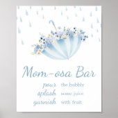 Poster Avril Douche Apporter Mai Fleurs Maman Osa Bar (Devant)