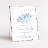 Poster Avril Douche Apporter Mai Flowers Enveloppe Statio