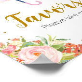 Poster Avril Douches Apporter Mai Flower Favor Signal (Coin)