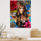 Poster Avril Lavigne (Cuisine)