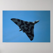 Poster Avro Vulcan B2, XH-558 (Devant)