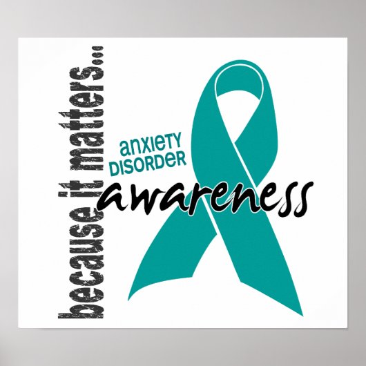 Poster Awareness 1 Anxiety Disorder (Devant)