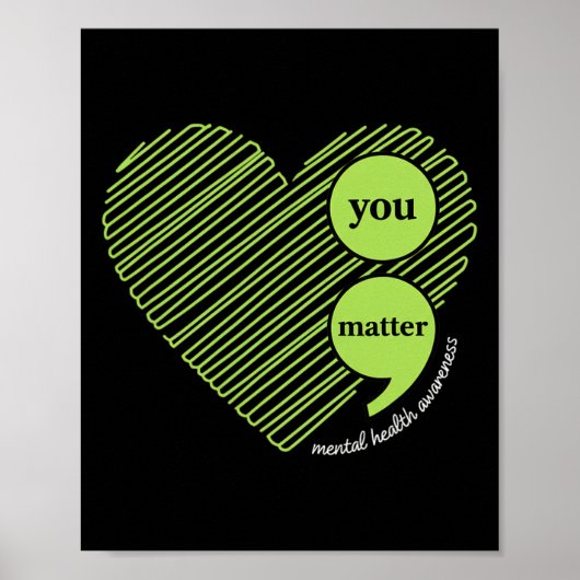 Poster Awareness You Problem, Mental Health Awareness (Devant)