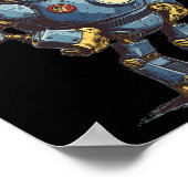 Poster Awesome Chicken Robot For Future Animals Lovers  (Coin)