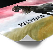 Poster Awesome Horse (Coin)