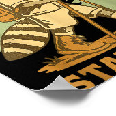 Poster Awesome Keewaydin State Park, Ny Hiking Racoon Hik (Coin)