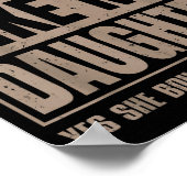 Poster Awesome Like My Daughter Fathers Day Yes She Bough (Coin)