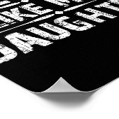 Poster Awesome Like My Daughter For Dad Men Funny Fathers (Coin)