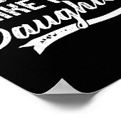 Poster Awesome Like My Daughter For Dad Men Funny Fathers (Coin)