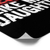 Poster Awesome Like My Daughter Funny Dad Daddy Papa Mom (Coin)