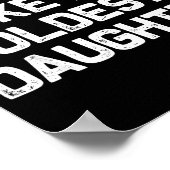 Poster Awesome Like My Oldest Daughter Funny Father’s Day (Coin)